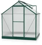 Vitavia Gew&auml;chshaus Eos 3100 inkl. 1 Dachfenster - 3,1 m2 6 mm Hohlkammerplatten