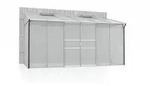Vitavia Gew&auml;chshaus Osiris/Ida 7800 inkl. 2 Dachfenster - 7,8 m2 6 mm