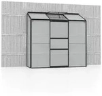 Vitavia Gew&auml;chshaus Styx/Ida 1300 inkl. 1 Dachfenster - 1,3 m2 4 mm