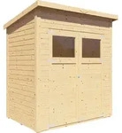 Bertilo Ger&auml;tehaus Amrum 1: 180 x 121 cm - naturbelassen - 14 mm