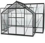 Vitavia Gew&auml;chshaus Sirona/Sirius Orangerie inkl. 4 Dachfenstern - 13,0 m2 schwarz