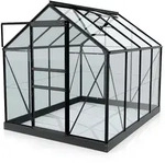Vitavia Gew&auml;chshaus Venus 5000 inkl. 1 Dachfenster - 5,0 m2-schwarz-3 mm