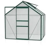 Vitavia Gew&auml;chshaus Calypso 3000 inkl. 1 Dachfenster - 3,0 m2 -dunkelgr&uuml;n-6 mm
