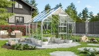 Vitavia 262885, Vitavia Gew&auml;chshaus Merkur 6700 inkl. 2 Dachfenstern - 6,7 m&sup2;