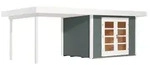 Weka 126.3024.45211, Weka Designhaus 126 B+ inkl. 300 cm Anbau und extra hoher...