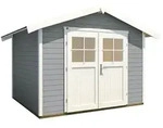 Weka 122.3021.45001, Weka Gartenhaus 122 - 28 mm grau Gartenhaus 122 - 300 x...