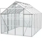 Vitavia Gew&auml;chshaus Uranus 9900 inkl. 4 Dachfenstern - 9,9 m2 -Alu-blank...