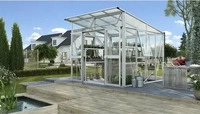Vitavia 40002381, Vitavia Gew&auml;chshaus Aura 7800 inkl. 4 Fenstern - 7,8 m&sup2; ESG...