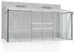 Vitavia Gew&auml;chshaus Osiris/Ida 7800 inkl. 2 Dachfenster - 7,8 m2 ESG 3 mm mit