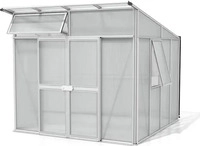 Vitavia 40002380, Vitavia Gew&auml;chshaus Aura 7800 inkl. 4 Fenstern - 7,8 m&sup2; 10...