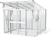 Vitavia 40002385, Vitavia Gew&auml;chshaus Aura 7800 inkl. 4 Fenstern - 7,8 m&sup2; ESG...
