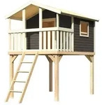 Akubi Kinderspielhaus Kinderspielger&auml;t Benjamin-terragrau