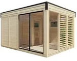 Wolff Finnhaus Saunahaus Paradiso 4x3 (2-Raum) Paradiso 4x3 (2-Raum)
