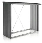Biohort Kaminholzlager Woodstock-dunkelgrau-metallic-230