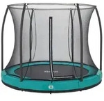 Salta Trampolin Comfort Edition Ground mit Sicherheitsnetz &Oslash; 305 cm gr&uuml;n