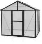 Vitavia Gew&auml;chshaus Zeus 6200 inkl. 2 Dachfenstern - 6,2 m2 16 mm...