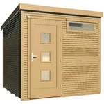 Weka Gartenhaus Designhaus wekaLine 171 mit extra hoher T&uuml;r - 28 mm...