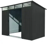 Pergart Metallger&auml;tehaus L&uuml;beck II 86 - 89 224 x 267 cm (Modell 89) anthrazit