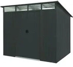 Pergart Metallger&auml;tehaus L&uuml;beck II 86 - 89 224 x 181 cm (Modell 86) anthrazit