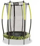 Exit Tiggy Junior Trampolin mit Sicherheitsnetz gr&uuml;n