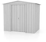 Globel Metallger&auml;tehaus Tower 86 - 108 245 x 185 cm (Modell G2M86) silber-metallic