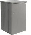 Biohort M&uuml;lltonnenbox Alex 80 x 88 x 129 cm quarzgrau-metallic (einfarbig)