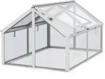 Vitavia Fr&uuml;hbeet Zola mit 4 Dachfenstern B 124 x T 89 x H 71 cm 71 cm 3 mm