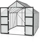 Vitavia 40004120, Vitavia Gew&auml;chshaus Domus 9900 inkl. 4 Dachfenstern - 9,9 m&sup2; 4 mm