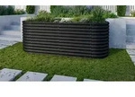 Vitavia Erweiterung "Stretched" 80 cm f&uuml;r Hochbeet Terra Basic H&ouml;he 86 cm schwarz