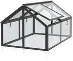 Vitavia Fr&uuml;hbeet Zola mit 4 Dachfenstern B 124 x T 89 x H 71 cm 71 cm 3 mm