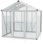 Vitavia Gew&auml;chshaus Zeus 6200 inkl. 2 Dachfenstern - 6,2 m2 ESG 3 mm mit HKP-Dach 10