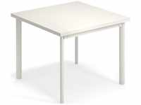 EMU 303062300, EMU Tisch STAR 90 x 90 cm, Stahl Weiß
