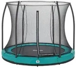 Salta Trampolin Comfort Edition Ground mit Sicherheitsnetz &Oslash; 183 cm gr&uuml;n