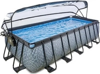 Exit Toys 30.47.53.00, Exit Toys Exit rechteckiger Rahmenpool mit Sandfilteranlage