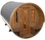 Wolff Finnhaus Saunafass 400 de luxe-Bausatz zur...