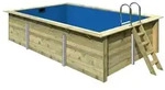 Karibu Rechteck Pool Gr. 3 - 350 x 530 cm - kdi Grundk&ouml;rper inkl. gratis