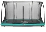 Salta Trampolin Comfort Edition Ground mit Sicherheitsnetz 366 x 244 cm gr&uuml;n