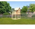 Akubi Kinderspielturm Frieda mit Anbau