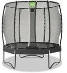 Exit Allure Premium Trampolin mit Sicherheitsnetz &Oslash; 253 cm schwarz