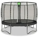 Exit Allure Premium Trampolin mit Sicherheitsnetz &Oslash; 366 cm schwarz