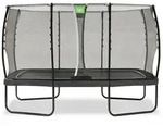Exit Allure Classic Trampolin mit Sicherheitsnetz 214 x 366 cm schwarz