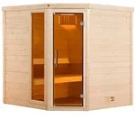 Weka Premium Massivholzsauna Turku 1 Sparset 1 inkl. 7,5 kW Ofen und