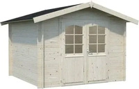 Palmako 101484, Palmako Gartenhaus Lotta 7,3 m&sup2; - 28 mm Transparent