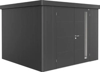 Biohort Ger&auml;tehaus Neo 292 x 292 cm (3C) Doppelt&uuml;r dunkelgrau-metallic