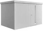 Biohort Ger&auml;tehaus Neo 348 x 236 cm (2D) Einzelt&uuml;r silber-metallic