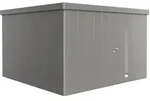 Biohort Ger&auml;tehaus Neo 348 x 348 cm (4D) Einzelt&uuml;r quarzgrau-metallic