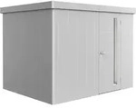 Biohort 81085, Biohort Ger&auml;tehaus Neo 292 x 236 cm (2C) Einzelt&uuml;r silber-metallic