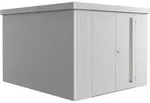 Biohort Ger&auml;tehaus Neo 292 x 348 cm (4C) Doppelt&uuml;r silber-metallic
