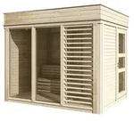 Wolff Finnhaus Saunahaus Paradiso 3x2 (1-Raum/2-Raum) Paradiso 3x2 (1-Raum)