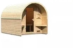 Karibu Gartensauna/Saunafass Fasshaus 2 Ohne Ofen